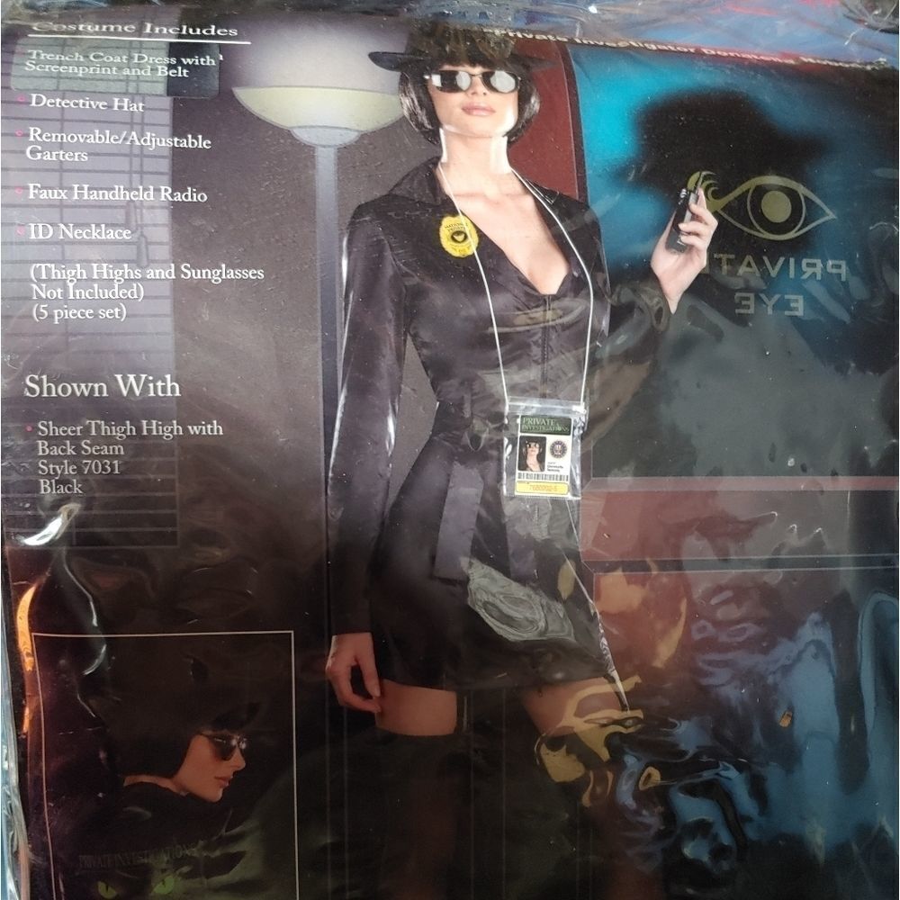 Dreamgirl Private Eye costume Adult female size Medium